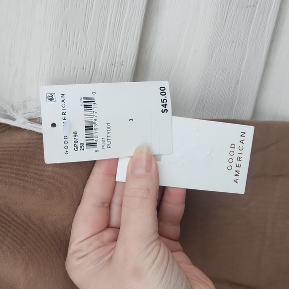 NWT Good American Essential Lounge Bike Shorts - Picture 11 of 14